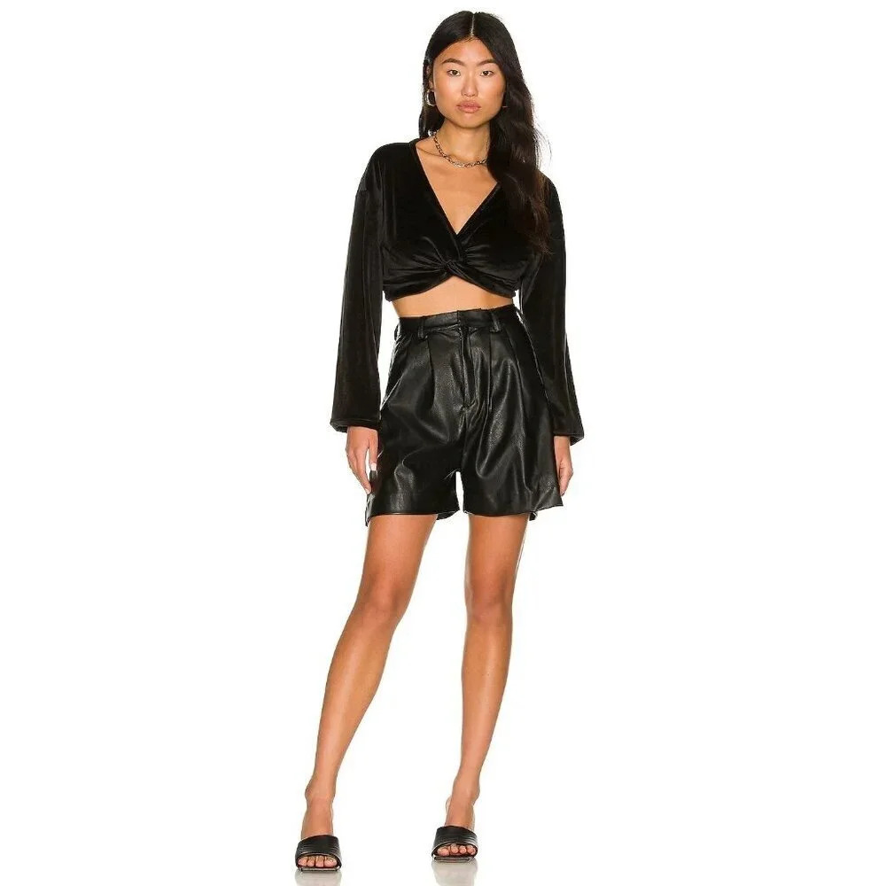 Lovers + Friends Isabel Sweater in Black XXSmall New Nwt Women's Top - Picture 4 of 9